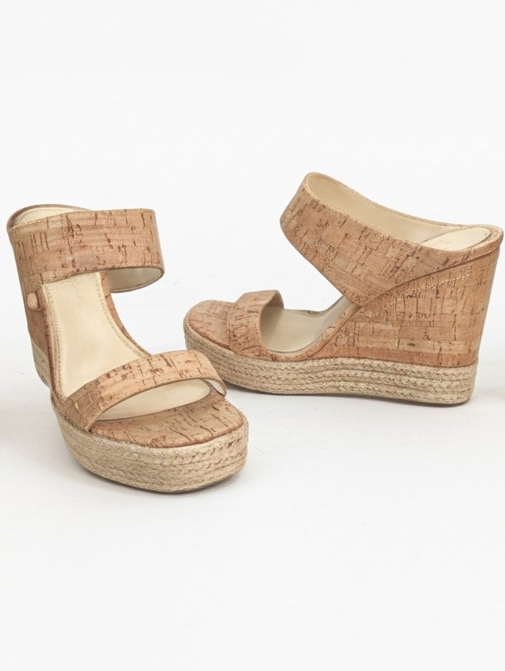 Jessica Simpson Saphita Cork Platform Wedge Sandal Size 8M